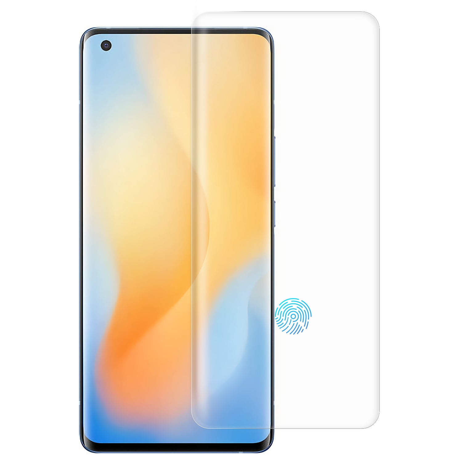 RURIHAI For vivo X50 Pro/X50 Pro 5G 3D Curved UV Liquid Screen Protector Full Glue Tempered Glass Film Support Fingerprint Unlock RURIHAI For vivo X50 Pro/X50 Pro 5G 3D Curved UV Liquid Screen Protector Full Glue Tempered Glass Film Support Fingerprint Unlock